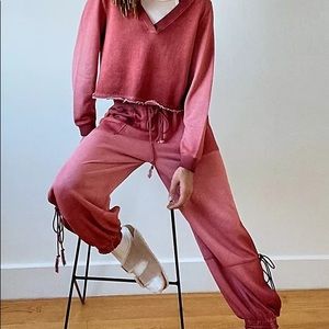 Anthropologie Matea Jogger Lounge Set NWT Small